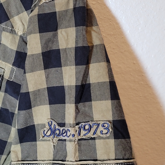 Buffalo by David Bitton short sleeved casual button down shirt - Picture 3 of 10